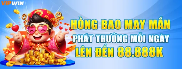 Hồng bao may mắn phát thưởng mỗi ngày trên vipwin10 .com